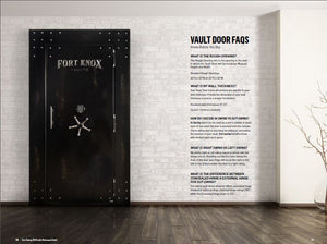 Out-Swing Vault Door 8240 Dark Granite FLOOR MODEL!